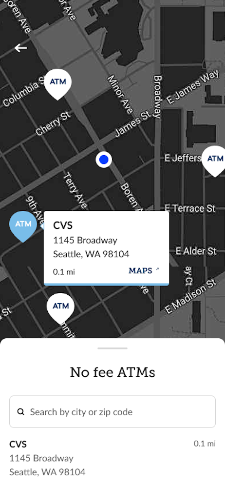 Allpoint ATM Locator